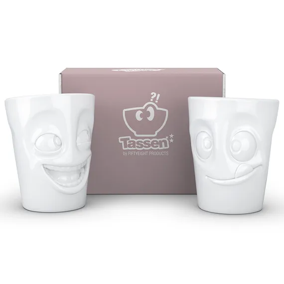 Набор из 2-х кружек Tassen Joking &amp; Tasty 350 мл