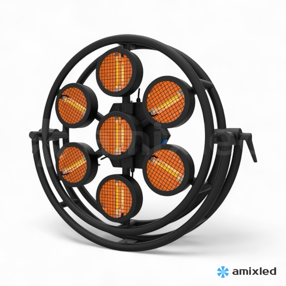 Световой прибор Amixled P1 RETRO LIGHT HALOGEN