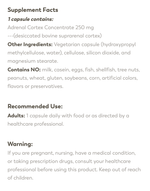 Klaire Labs - Adrenal Cortex 120 capsules