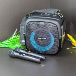 Портативная Bluetooth-колонка Hopestar "Party One", 12500mAh, 80Вт, FM-радио