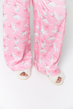 Шеклвая пижама розовые кошечки - S размер