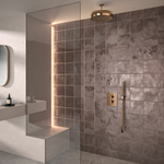 Тропический душ потолочный круглый HYDROTHERAPY BV02RMVOLCUC медь