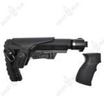 Комплект: Телескопический приклад на Сайгу/АК без завышения, Alpha, K.Arma