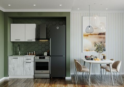 Кухонный гарнитур Бланка 1000 столешница 26 мм