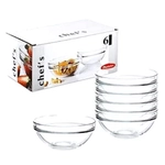 Набор закаленных салатников 6шт CHEF`S 120мл