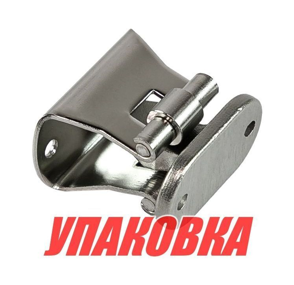 Ограничитель двери, 34x20х30 мм, нержавеющая сталь (упаковка из 4 шт.)