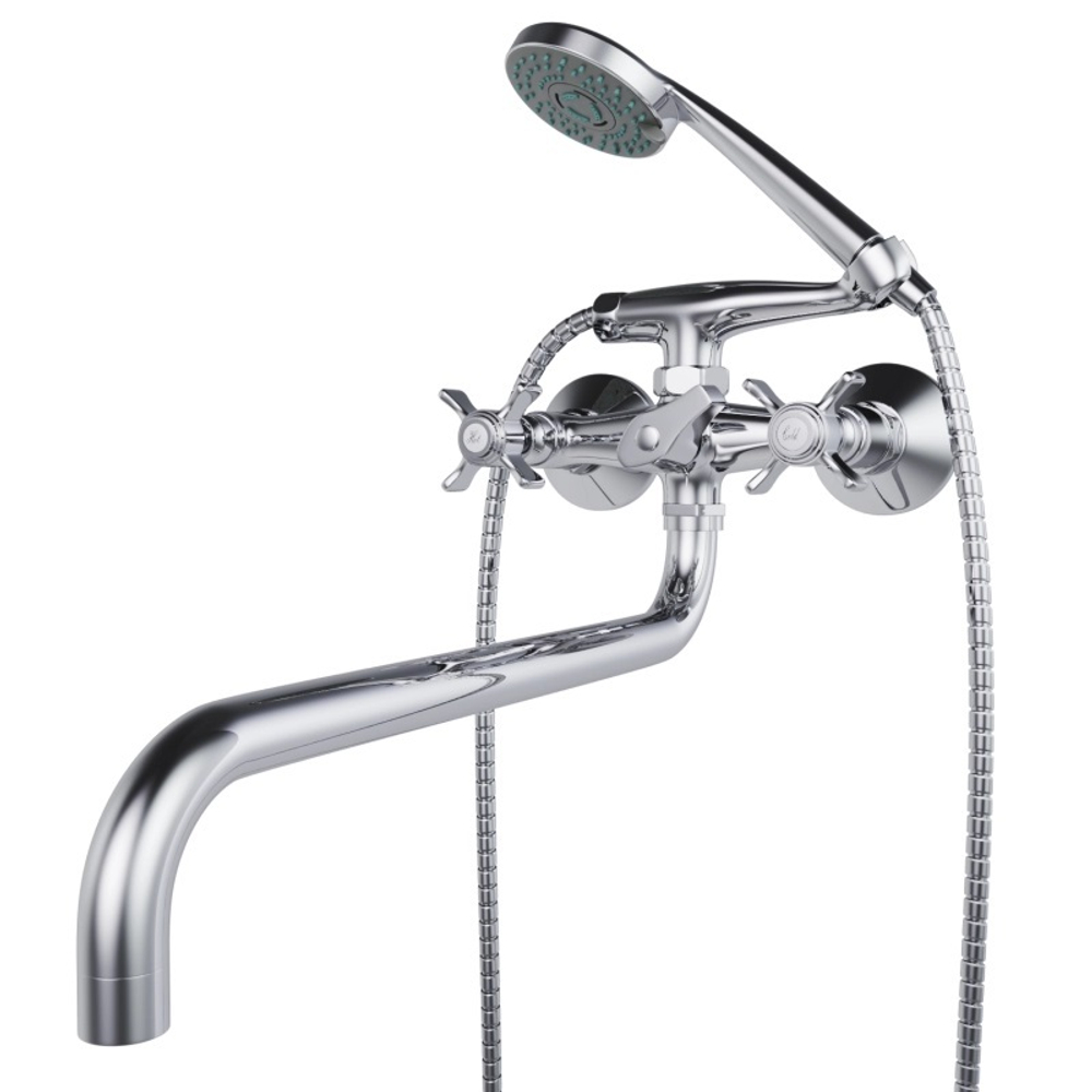 Смеситель для ванны и умывальника 1/2 кер. MIXLINE ML30-021 "Classic"