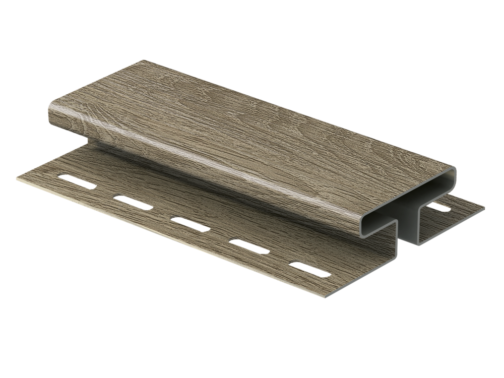 Н-планка Ю-Пласт Timberblock Седой 3050мм