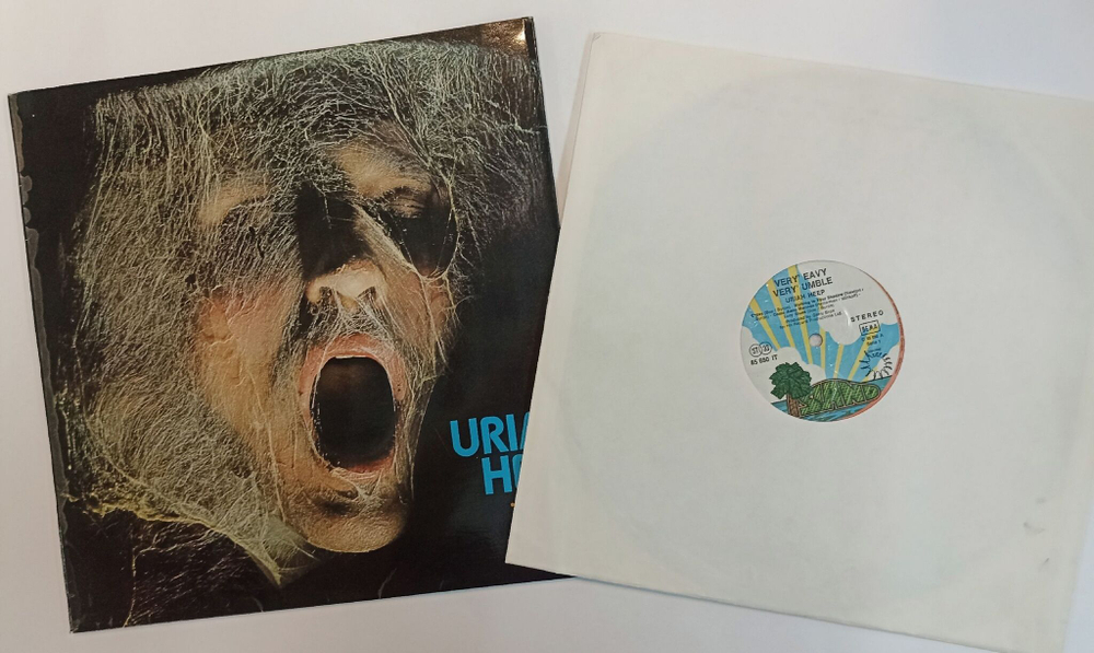 Винтажная виниловая пластинка LP Uriah Heep Very Eavy Very Umble (Germany 1971) Island