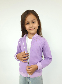 14-24-7 Жакет (бомбер) для девочки