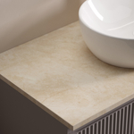 Sancos Столешница для ванной комнаты 1000х460 с отверстием под смеситель, цвет kreman, артикул TT100A2X