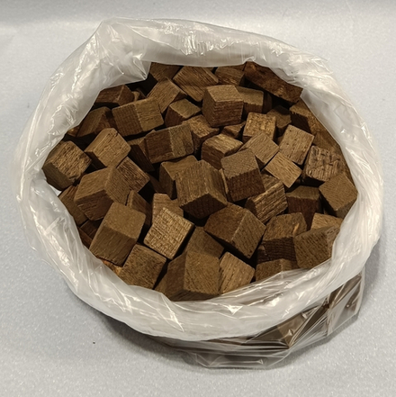 Щепа дубовая (стружка), средний обжиг, 500 гр.