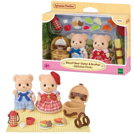 Epoch 5852 — Sylvanian Families «Пикник печенюшных медвежат» 5852