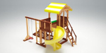 Деревянная детская площадка Савушка "4 сезона" - 9