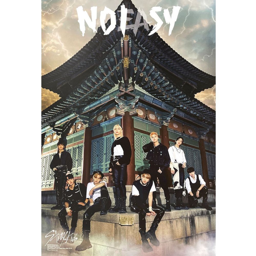 Официальный постер STRAY KIDS - NOEASY (ver. B)