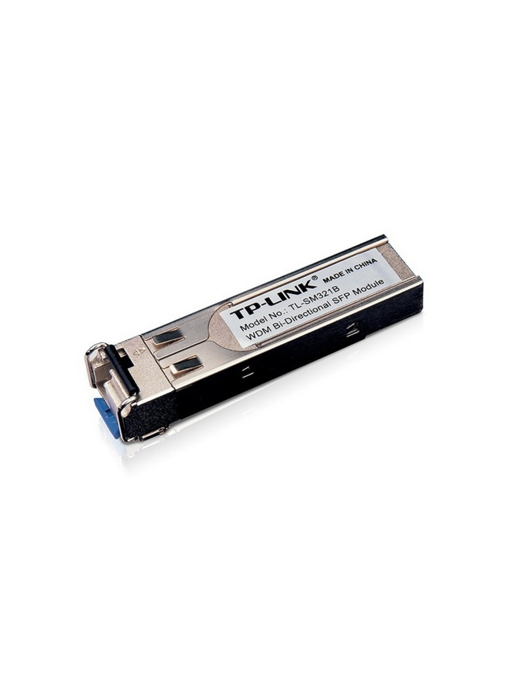 TP-Link SM321B WDM SFP-трансивер, 1000Base-BX (Simplex LC), Tx: 1310нм, Rx: 1550нм, одномод, до 20км