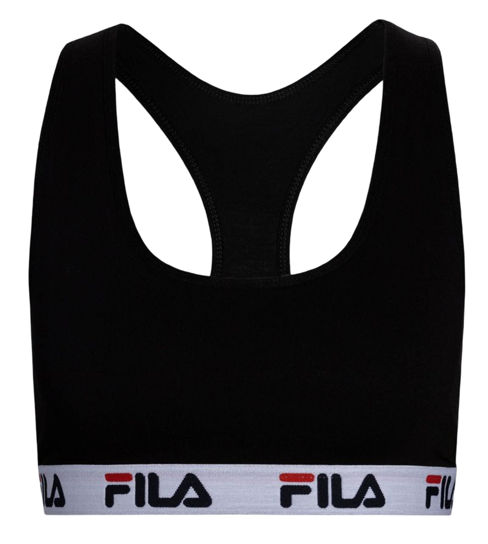 Теннисный бюстгальтер dziewczecy Fila Girl Bra 1P - black