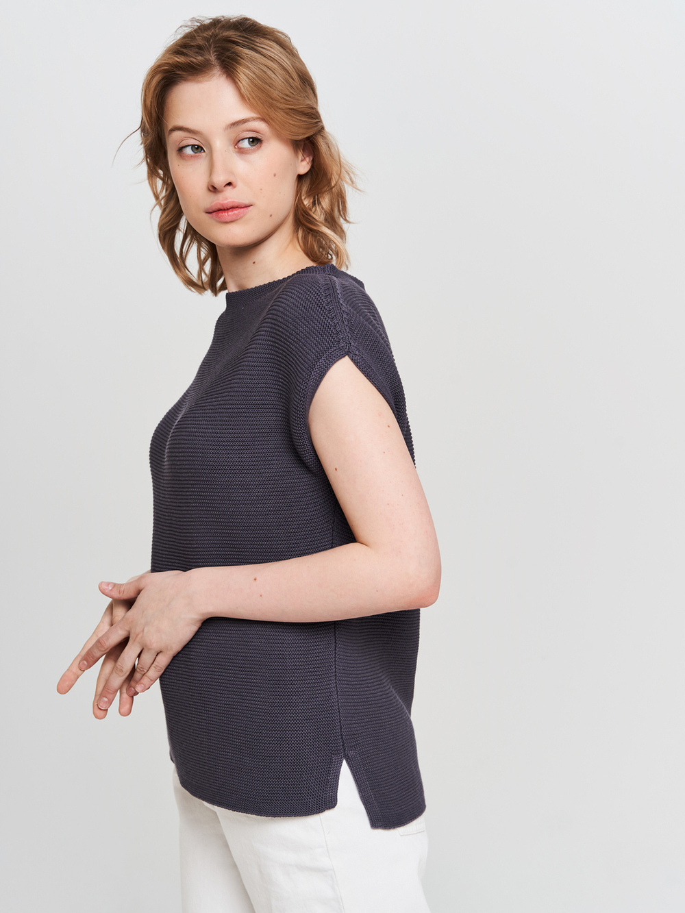 Джемпер "капля" графит