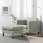 Кресло - IKEA LANDSKRONA, 89х89х78 см, салатовый, ЛАНДСКРУНА ИКЕА