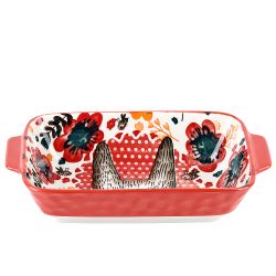 Блюдо для запекания " .Bunny" 22*13*5см. v=600мл. (фарфор) (min 8) (без инд. упак.)