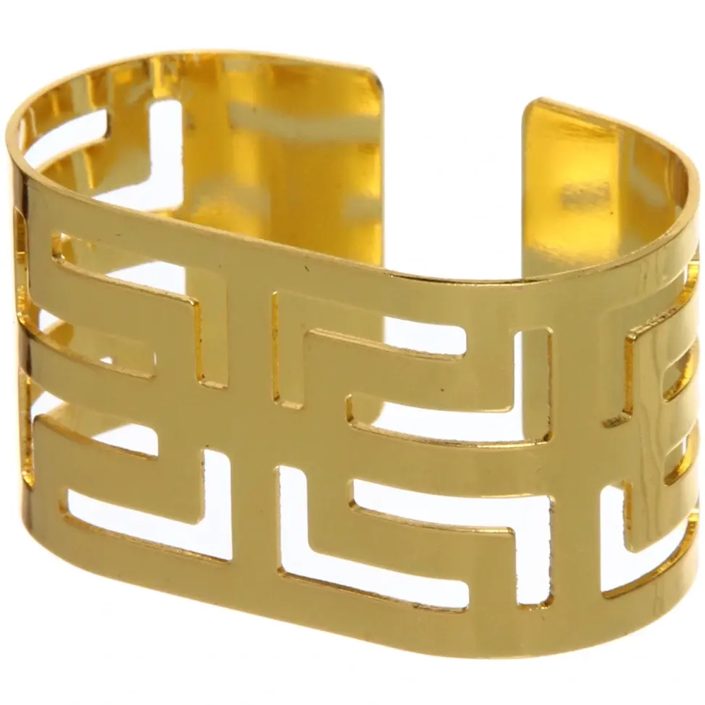 Набор колец для салфеток 6шт «Олимпия» 5,5*3см, золото