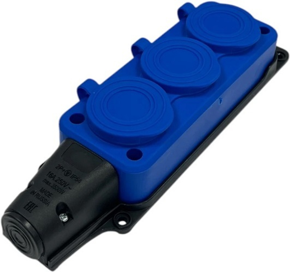 Удлинитель силовой iTOK i-CONNECT-COLOR-SUR-PVS-325-3-54-10-BLUE