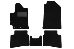 Коврики в салон для HYUNDAI Solaris 2017-2020, 2020-, седан, 5 шт. (текстиль) KLEVER03206122110KH