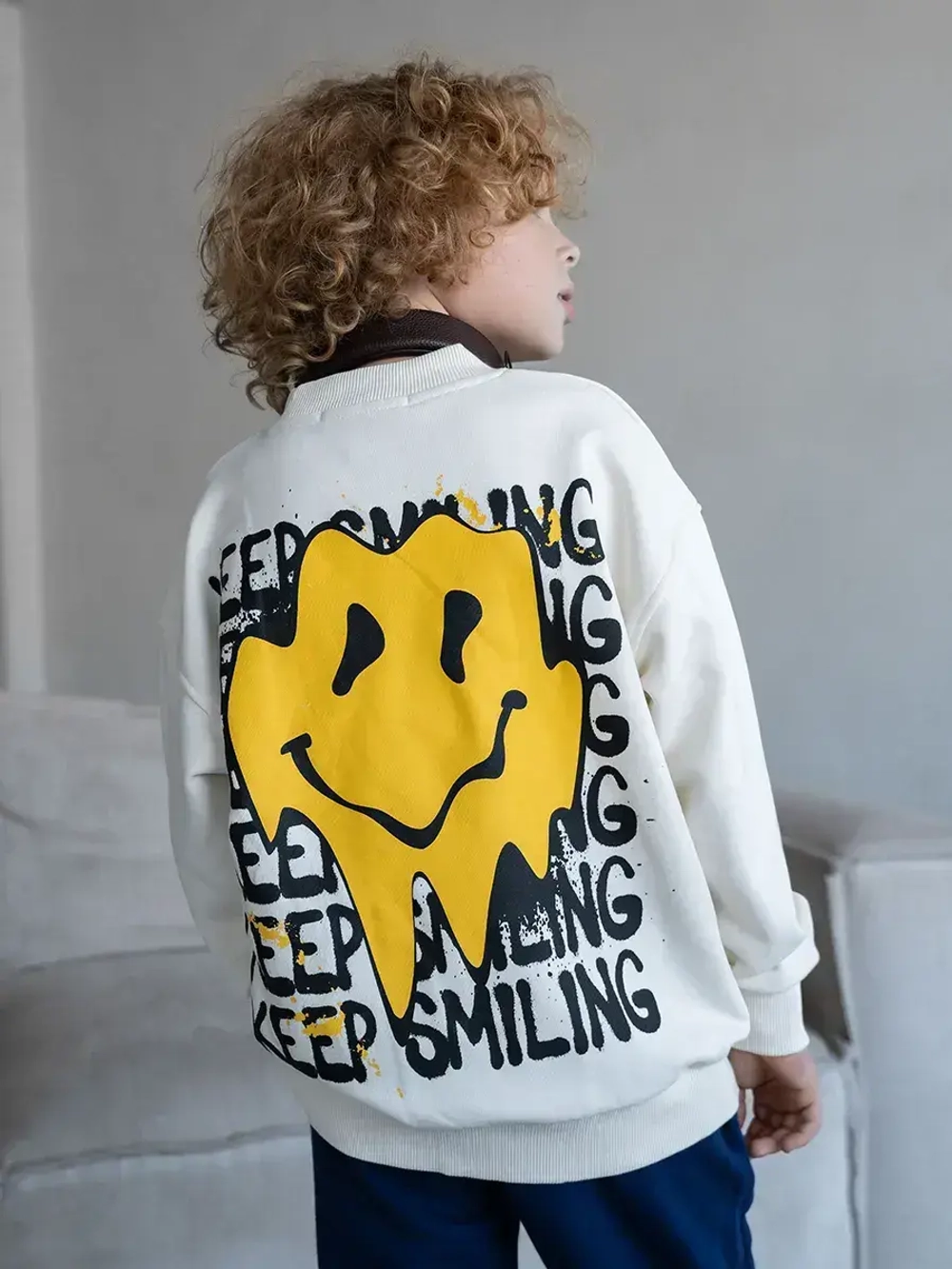 Свитшот для мальчика с принтом