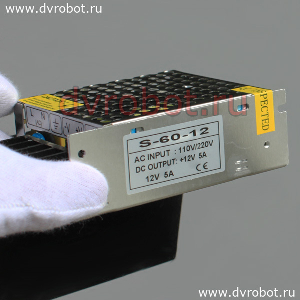 Блок питания АС-DC 12В – 5А