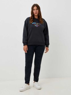 Джеггинсы утепленные больших размеров