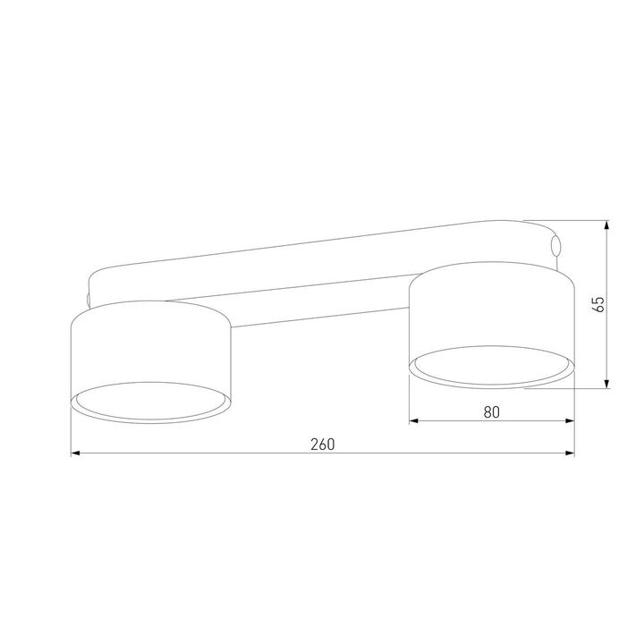 Потолочный светильник TK Lighting 6141 Space Black Gold