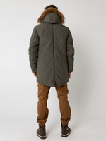 Парка зимняя Город Горький хаки зеленая