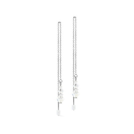 Серьги Coeur de Lion Crystal-Silver 4633/20-1817