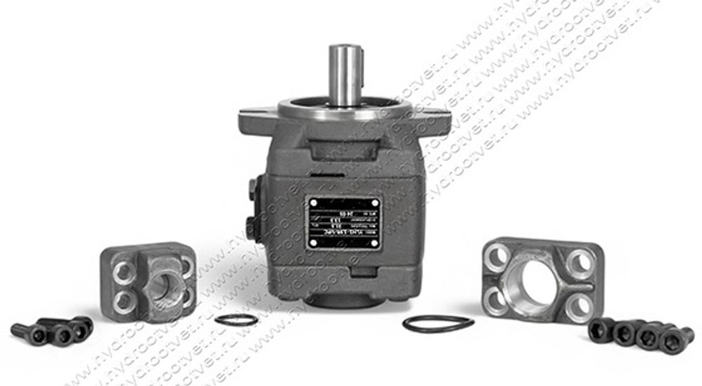 PGF2-2X/013RE07VU2 - Шестеренный насос внутреннего зацепления с рабочим объемом 13 см3, 315 бар (YLH1-13R-PC-10)
