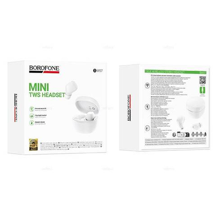 Беспроводные наушники TWS BOROFONE BW97 (белый)