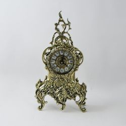 Bello De Bronze Часы Ласу каминные, золото