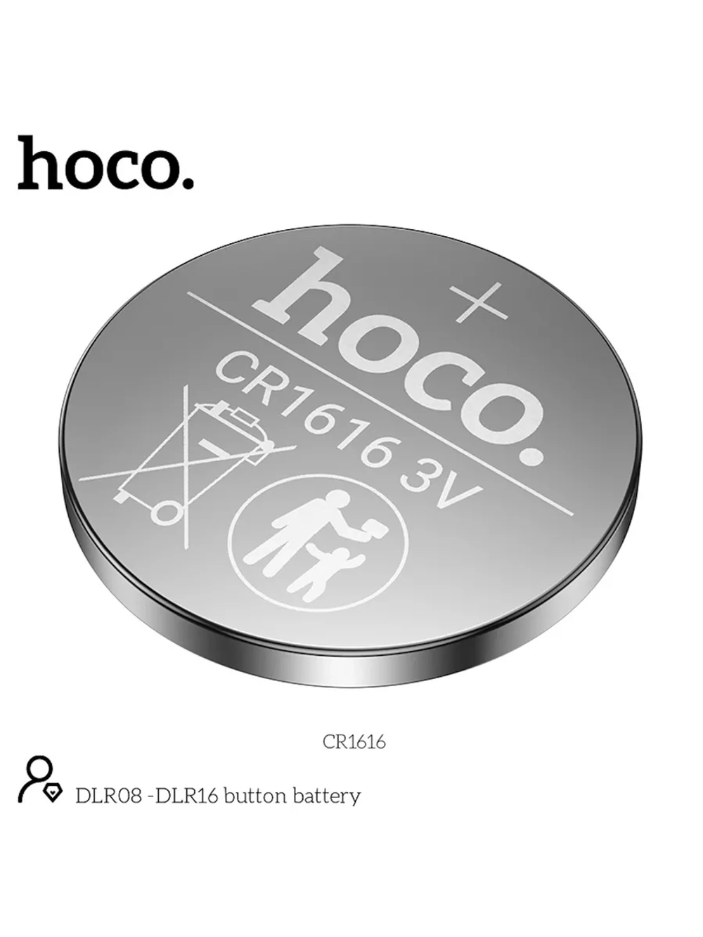 Батарейка литиевая дисковая таблетка HOCO CR1616 Lithium 3V