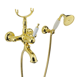 Смеситель для ванны  Migliore Oxford 19164 золото купить