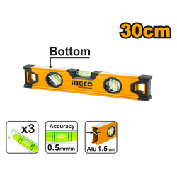 Уровень пузырьковый 30 см INDUSTRIAL
