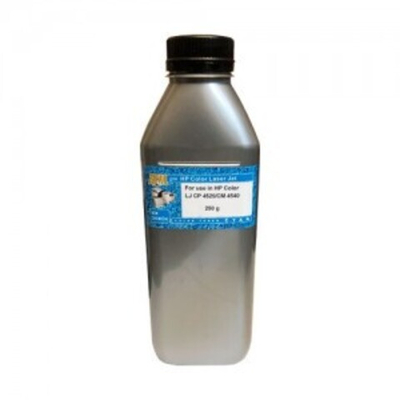 Тонер для HP Color LJ CP 4525/CM4540 (250гр, голубой, Polyester, TMC040, IMEX) Silver ATM