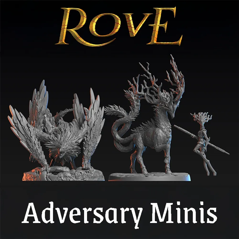[Предзаказ] Rove: Core - Large Adversary Miniatures