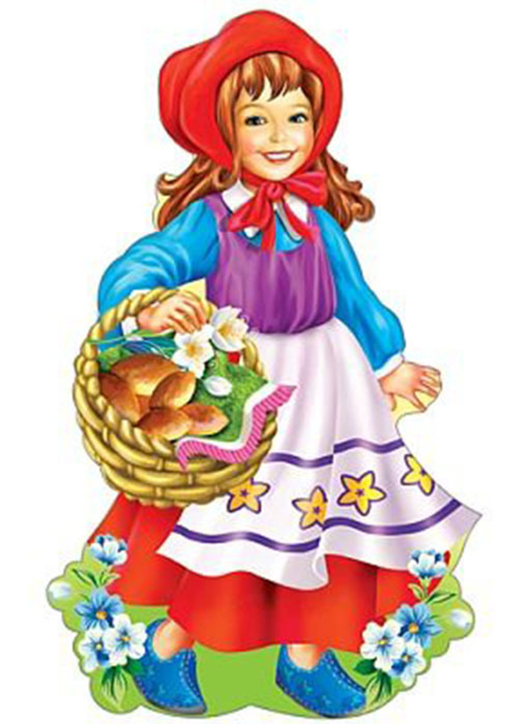 Плакат Красная шапочка 350х500