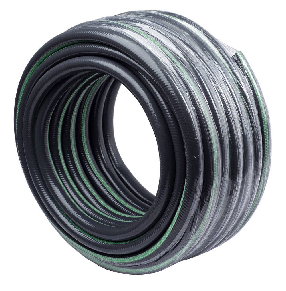 Шланг поливочный ПВХ, пятислойный усиленный премиум, 3/4, 25м Вихрь