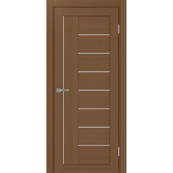 Цена на Межкомнатная дверь экошпон Турин 524.21 орех остеклённая Купить Межкомнатная дверь экошпон Турин 524.21 орех остеклённая