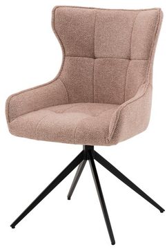 Стул Carlene вращающийся бежевый