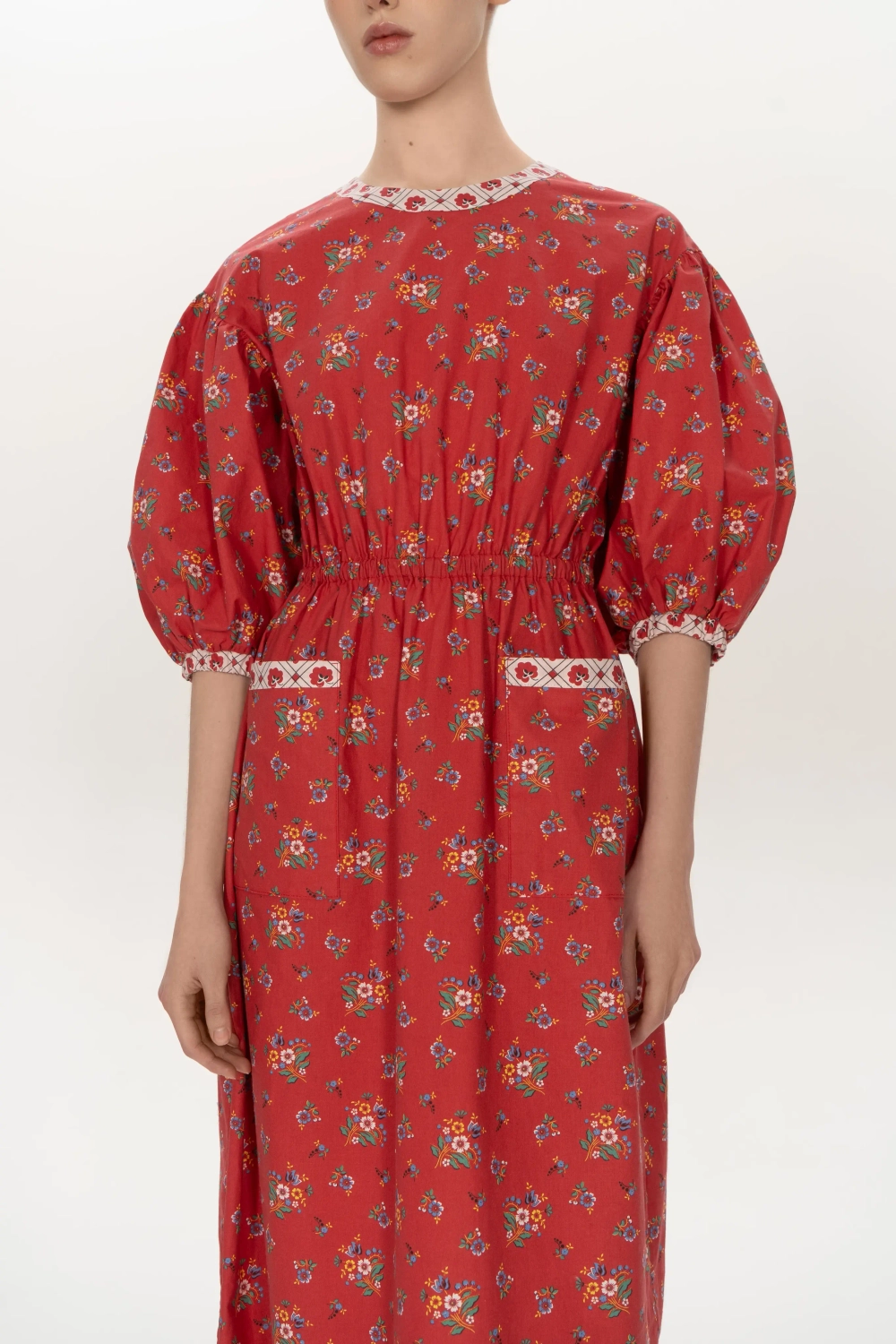 Платье «Ситец», красный