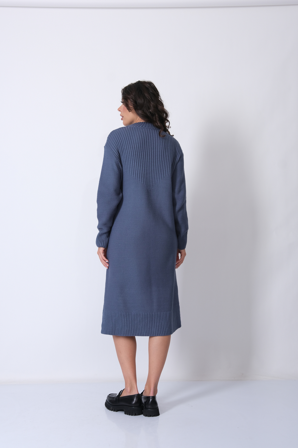 Платье Д 2976/джинс