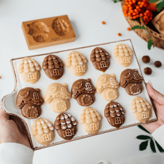 Форма для печенья и пряников Лесные домишки