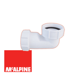 Отвод McAlpine, компрессионный, 40 FSD, белый, пластик, 40мм