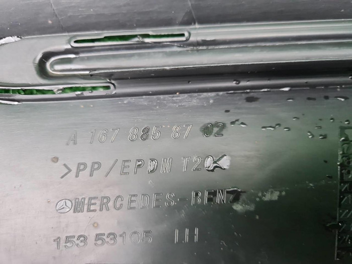 Решетка переднего бампера Mercedes GLE V167 18-24